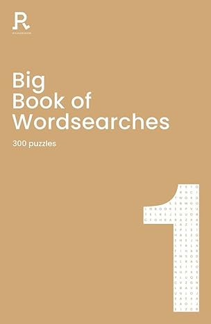 Big Book of Wordsearches Book 1: a bumper word search book for adults containing 300 puzzles Paperback