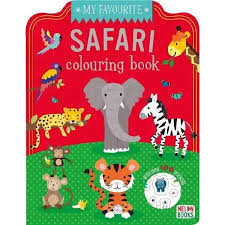 Safari Colouring Book