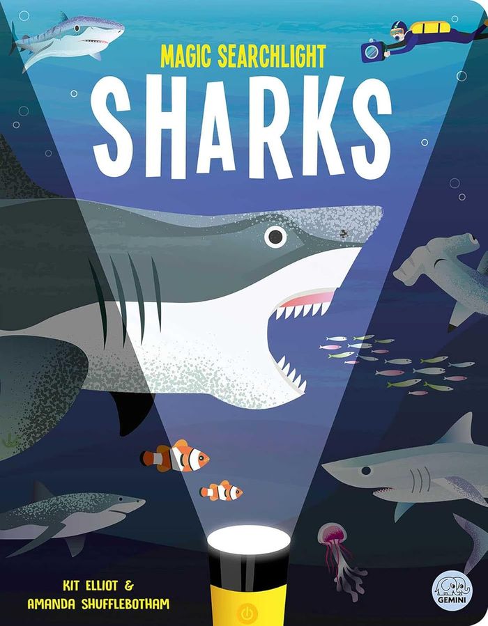 Magic Searchlight Sharks (Hardcover)