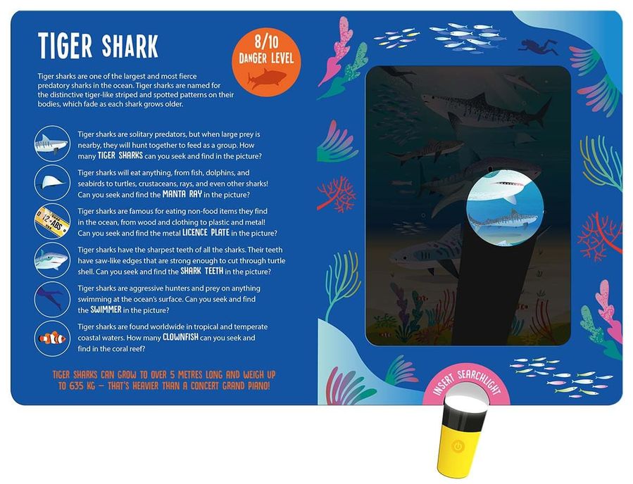 Magic Searchlight Sharks (Hardcover)