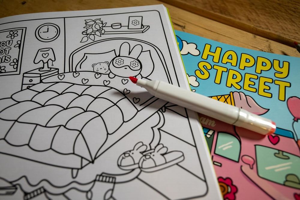 Sunny Vibes Colouring: Cosy And Calm (Paperback)