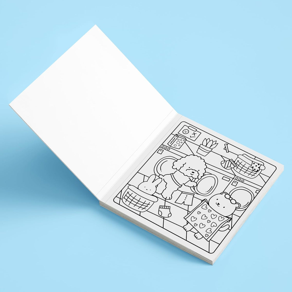 Sunny Vibes Colouring: Happy Street (Paperback)