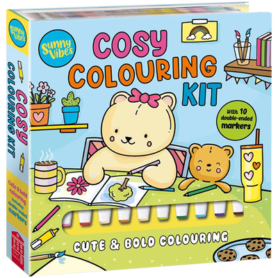 Sunny Vibes: Cosy Colouring Kit
