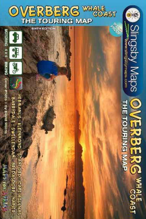 Overberg Whale Coast Map 8th Edition