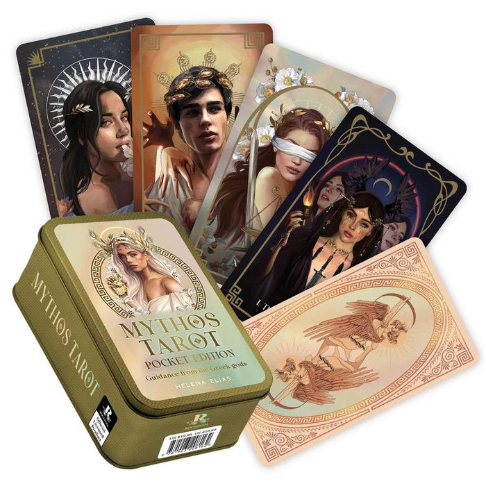 Mythos Tarot Pocket Tin Edition: Guidance from the Greek Gods (Cards)