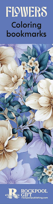 Flowers Coloring Bookmarks (Bookmark)