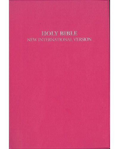 NIV Bible Vinyl Cerise Pink (Paperback)