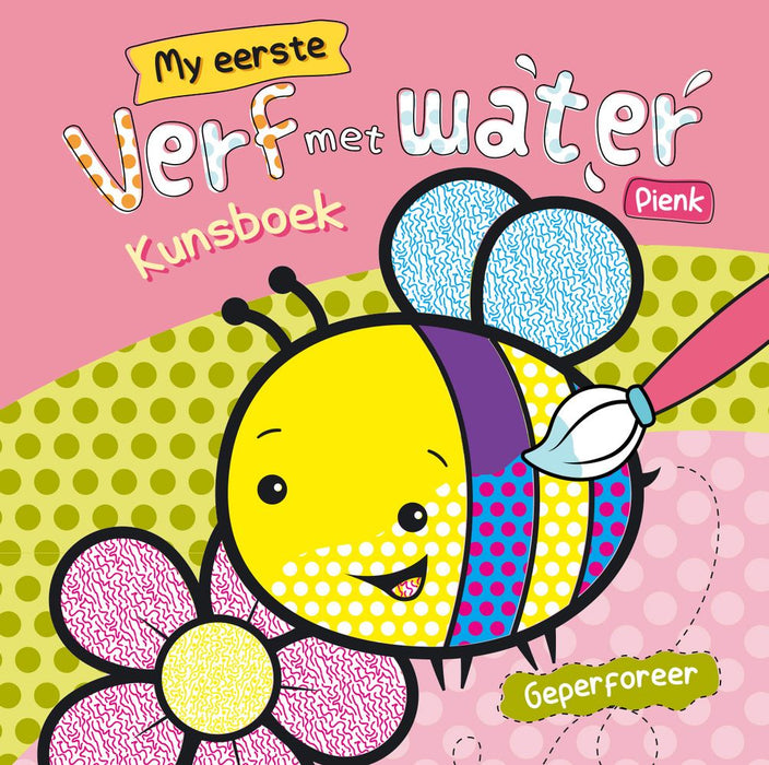 My Eerste Verf met Water: Pienk (Paperback)
