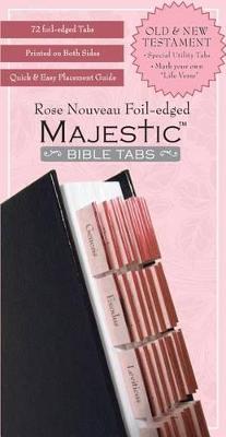 Majestic Rose Nouveau Bible Tabs (Hardcover)