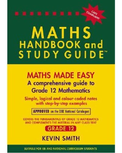 Gr 12 Maths Handbook and Study Guide and Gr 12 Maths Teacher's Guide Twinpack