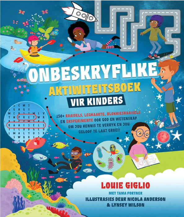 Onbeskryflik Aktiweitsboek Vir Kinders (Paperback)