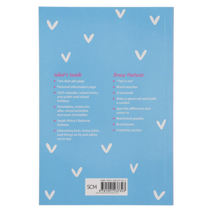 2025 School Diary Blue Specs