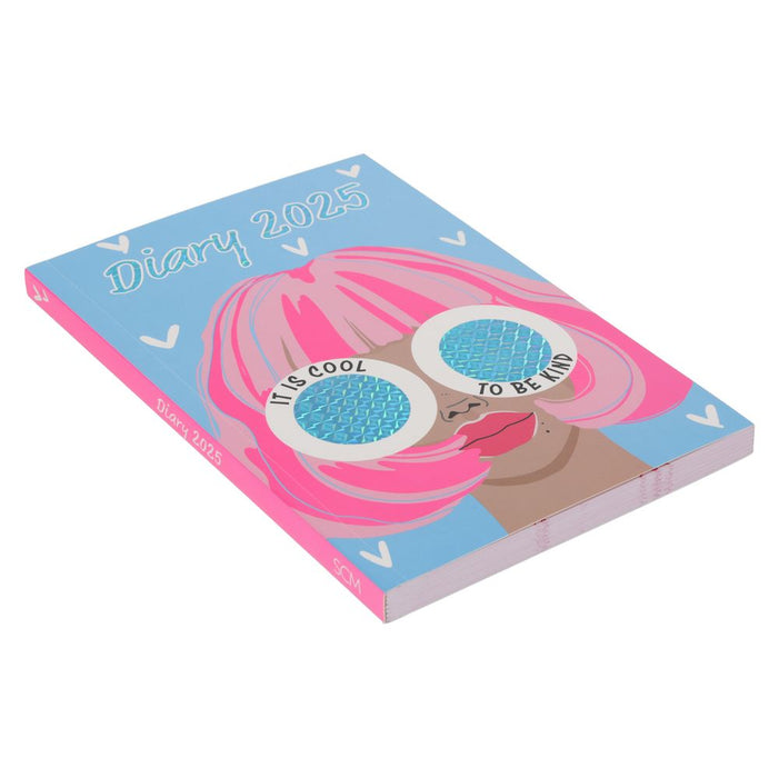 2025 School Diary Blue Specs