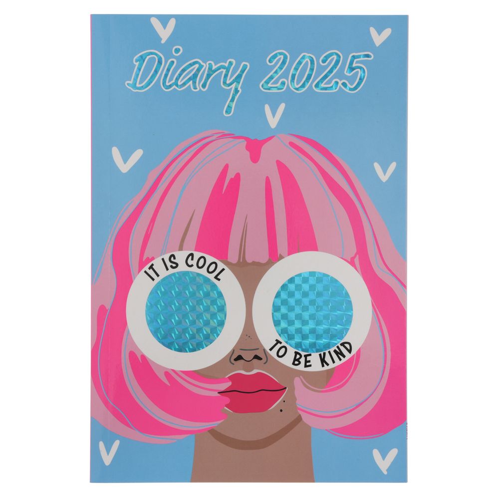 2025 School Diary Blue Specs