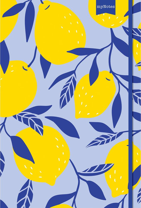 MyNotes Lilac Lemons A5 (Paperback)