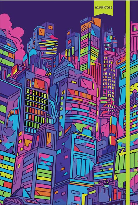 MyNotes Neon City A5 (Paperback)