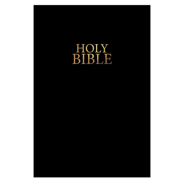 NIV English Black Baladek Bible (Hard Cover)