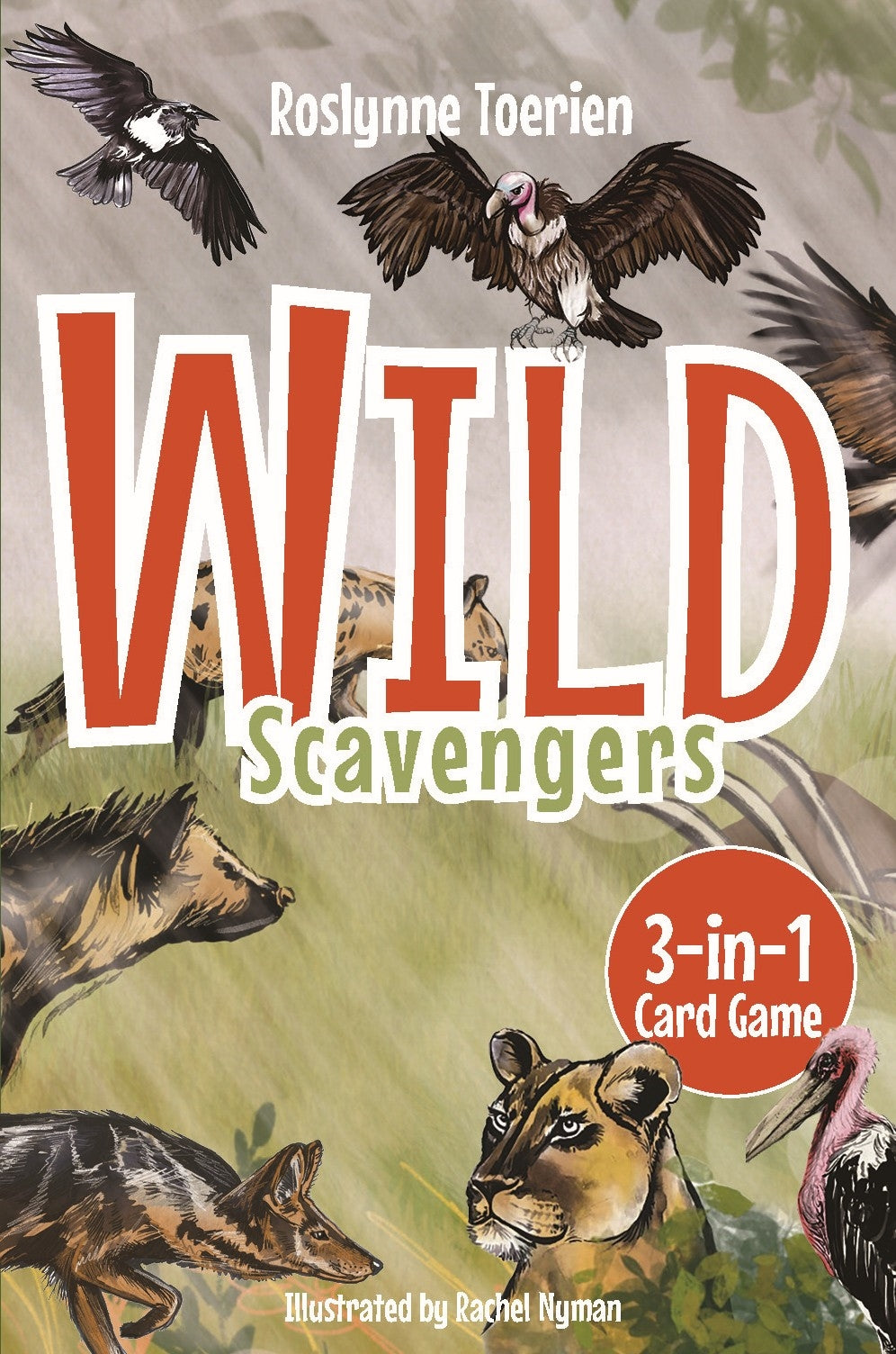 Wild Scavengers 3-in-1 Card Game (Cards)