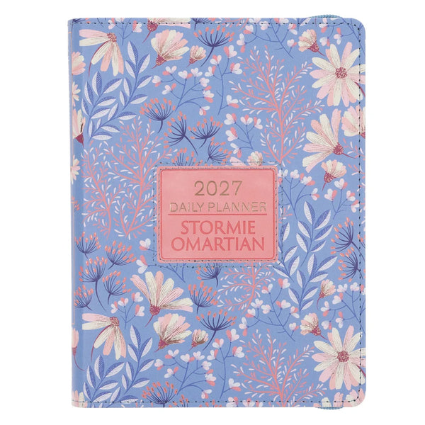 2027 Stormie Omartian A5 Diary - Daily Planner - Imitation Leather with Zip