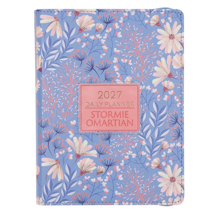 2027 Stormie Omartian A5 Diary - Daily Planner - Imitation Leather with Zip