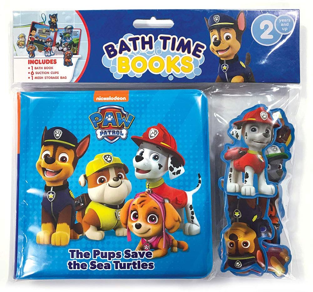 PAW Patrol Bath Time Books