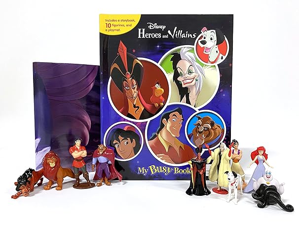 Disney Heroes And Villains: My Busy Books
