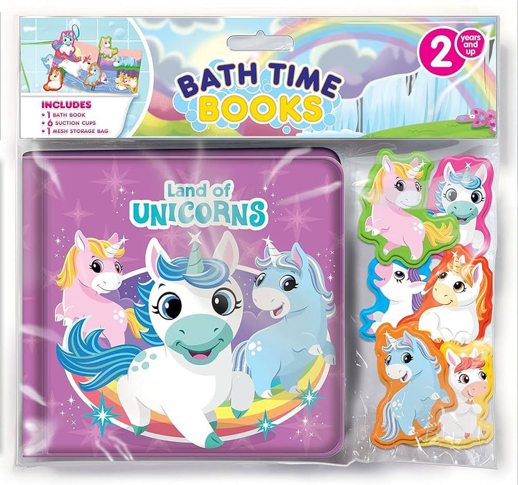Land Of Unicorns: Bath Time Book