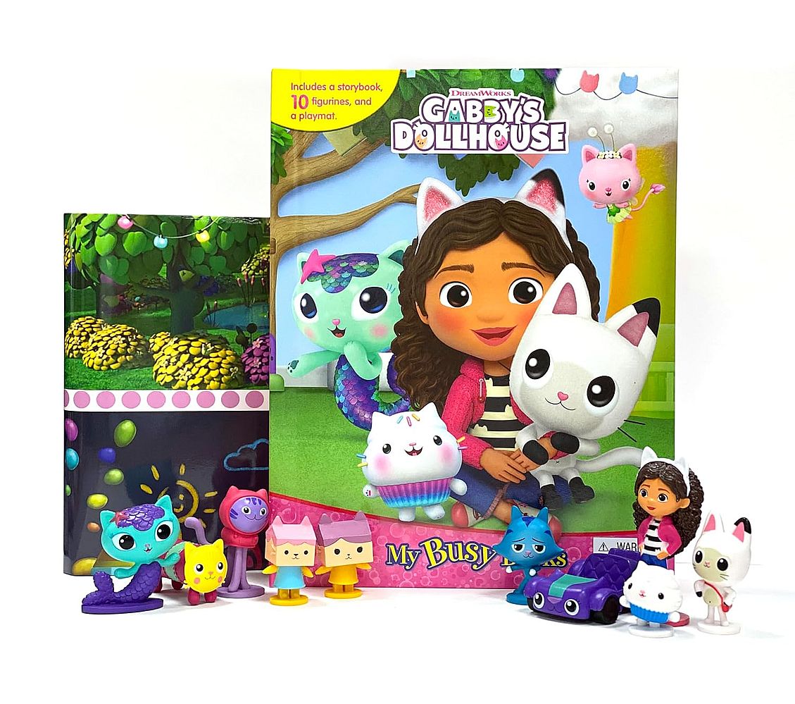 Gabbys Dollhouse : My Busy Book (Board Book)