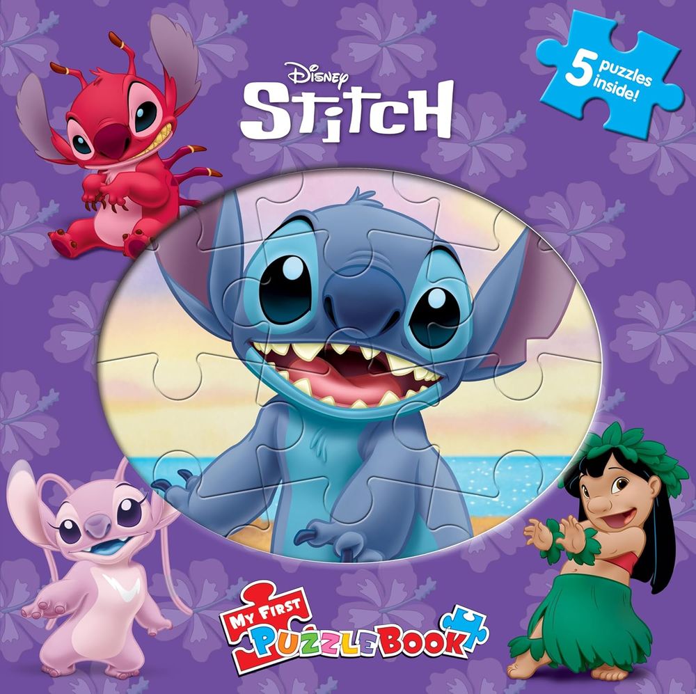 Stitch My First Puzzle Book