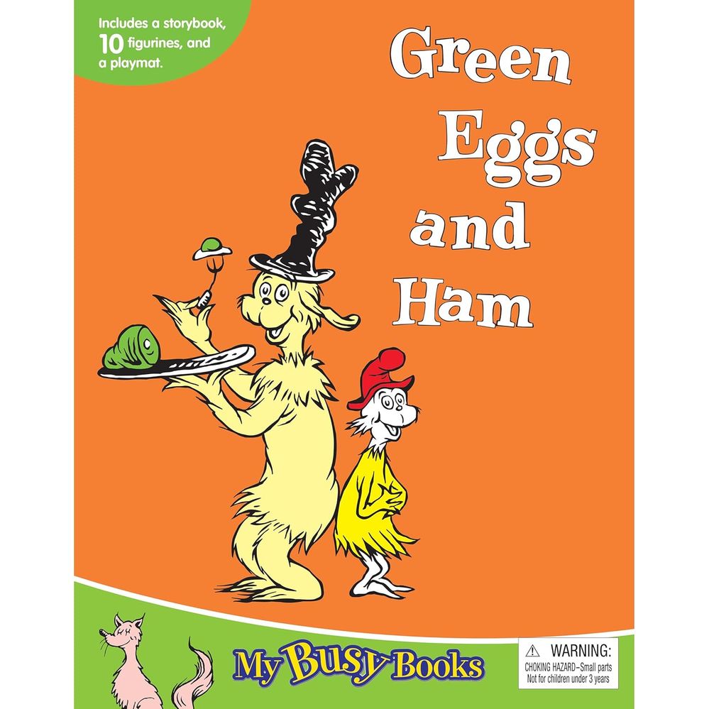 My Busy Books: Dr. Seuss Green Eggs And Ham (Board Book)