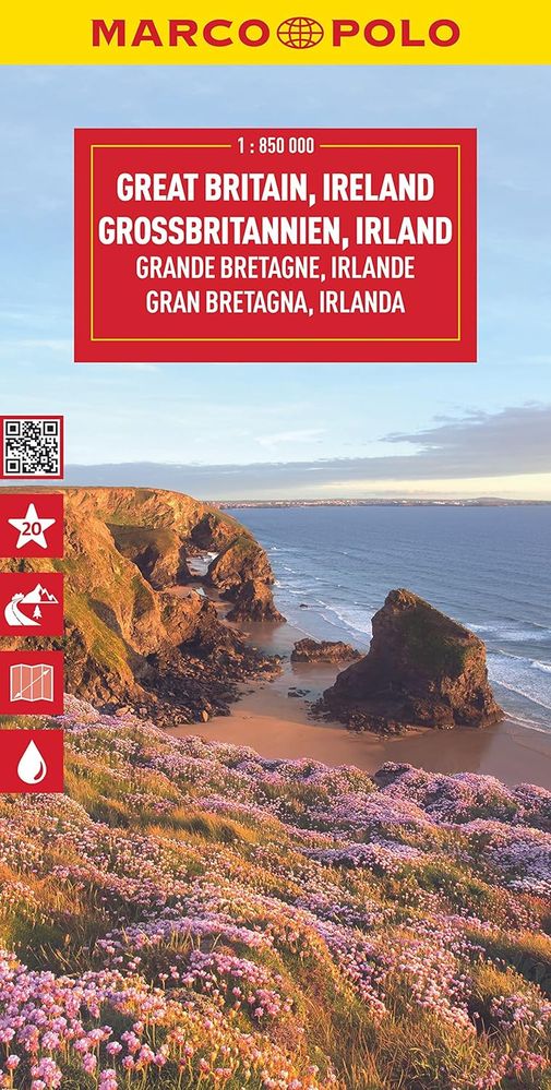 Marco Polo Great Britain and Ireland Map