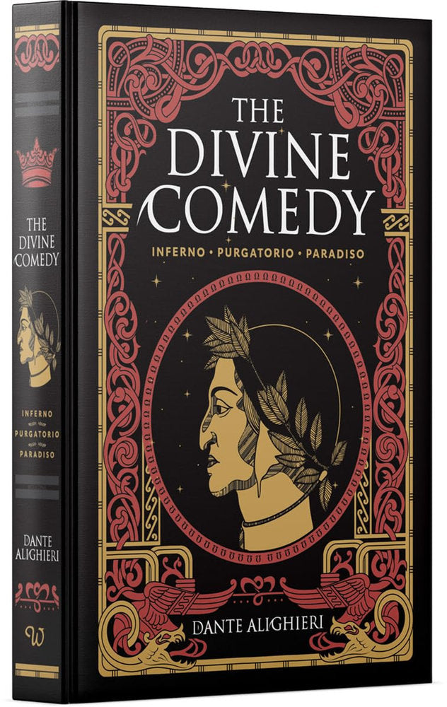 The Divine Comedy: Inferno, Purgatorio, Paradiso (Leather Bound)