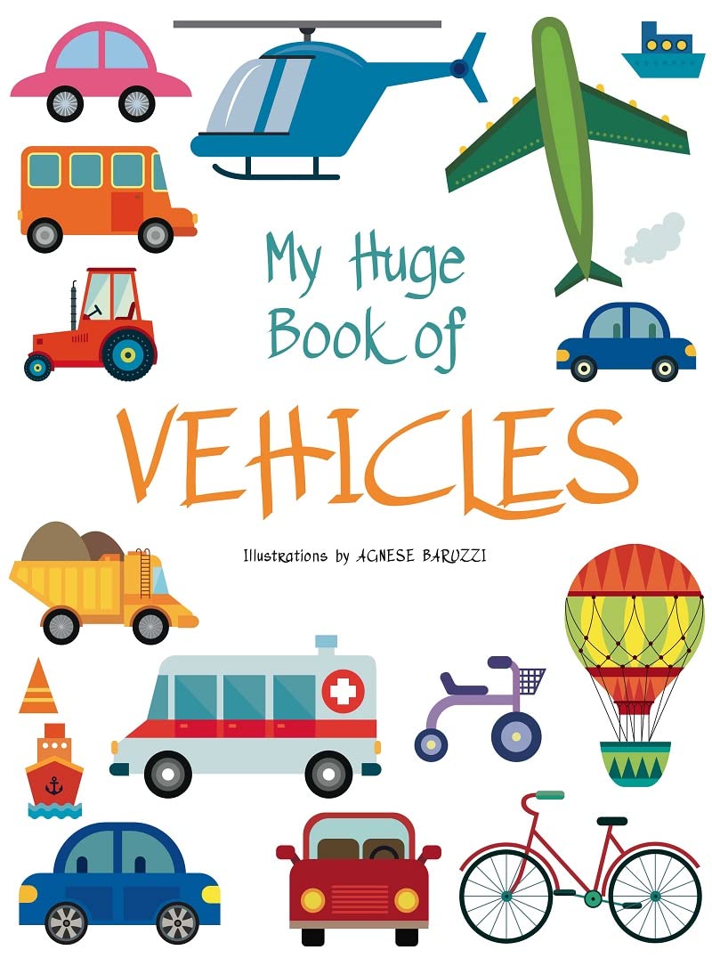 My Huge Book of Vehicles — Wordsworth Books