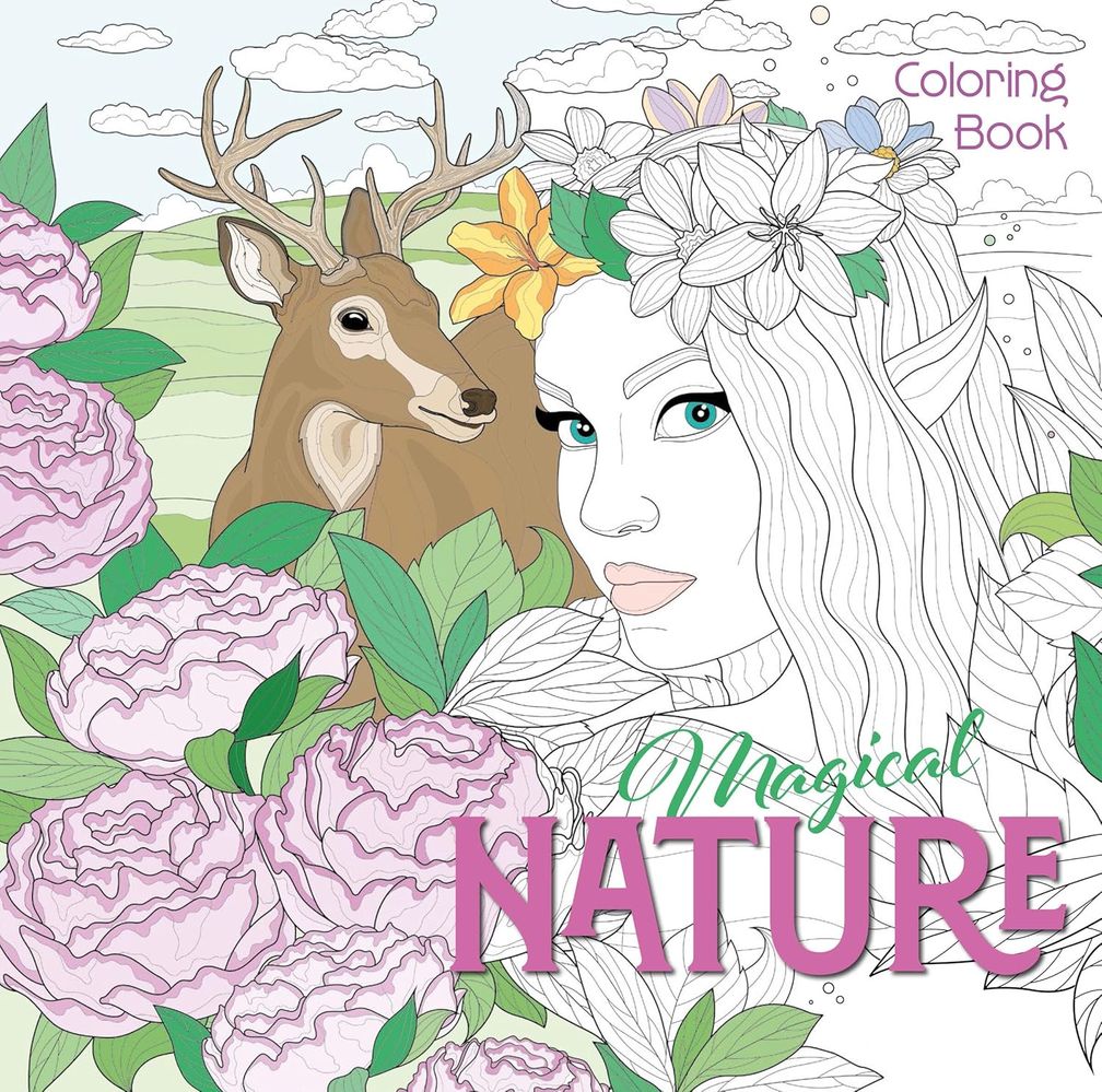 Magical Nature: Coloring Book (Paperback)
