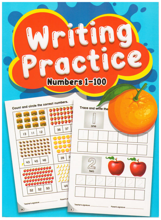 Writing Practice - Numbers 1 - 100