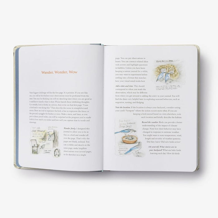 The Backyard Bird Journal: Pages for Writing, Sketching, and Living Deeply in Nature (Hardcover)