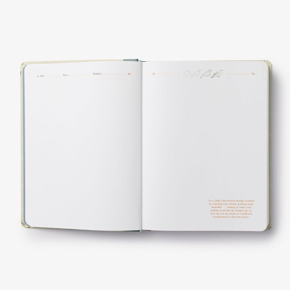 The Backyard Bird Journal: Pages for Writing, Sketching, and Living Deeply in Nature (Hardcover)