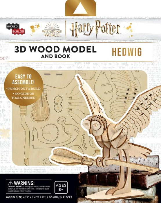 Incredibuilds: Harry Potter: Hedwig 3D Wood