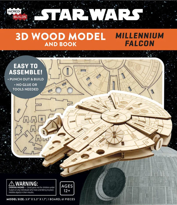 Incredibuilds: Star Wars: Millenium Falcon 3D Wood