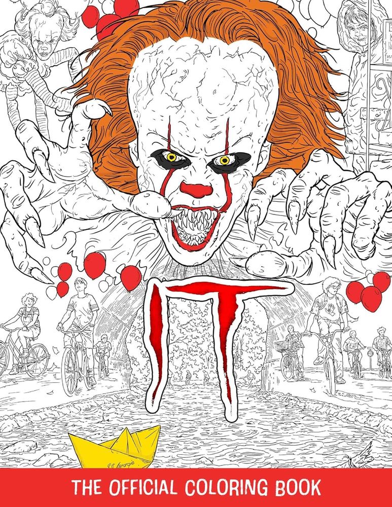 It The Official Coloring Book