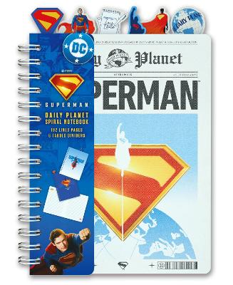 DC Superman: The Daily Planet Spiral Notebook (Paperback)