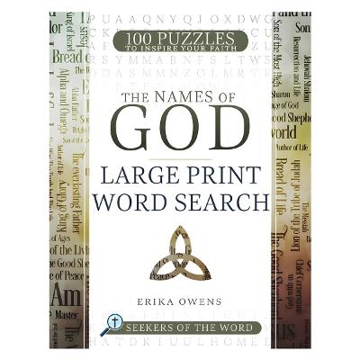 Names Of God Large Print Word Search
