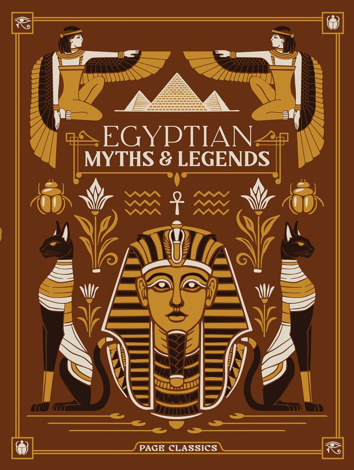 Egyptian Myths and Legends: Printed Edges (Hardcover)