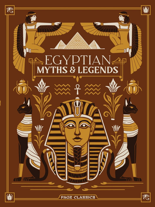Egyptian Myths and Legends: Printed Edges (Hardcover)