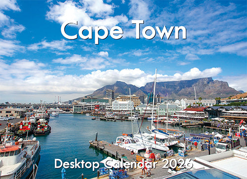 Cape Town Desktop Calendar 2026