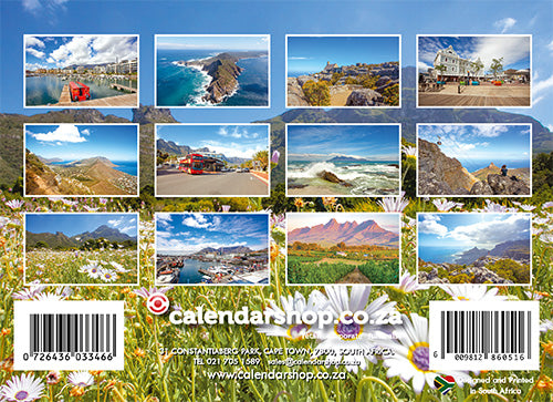 Cape Town Desktop Calendar 2026
