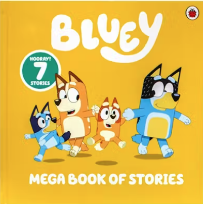 Bluey Mega Book of Stories (Board Book)