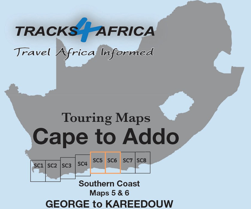 Cape to Addo Touring Maps: George to Kareedouw