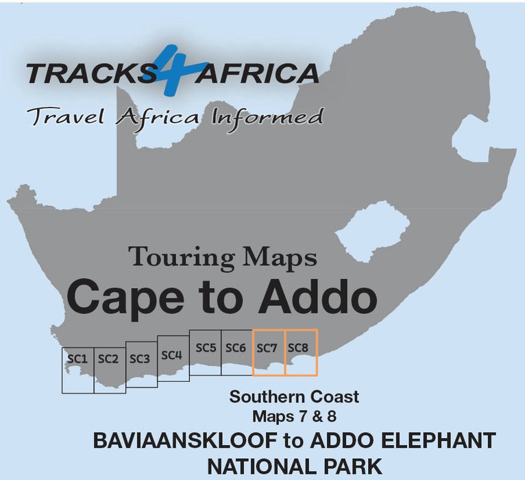 Cape to Addo Touring Maps: Baviaanskloof to Addo