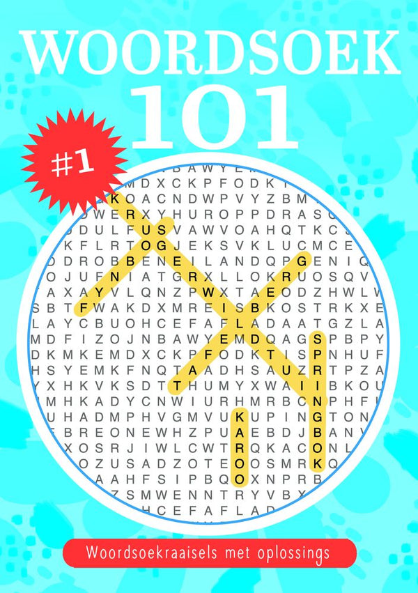 Woordesoek 101: Boek 1 (Paperback)